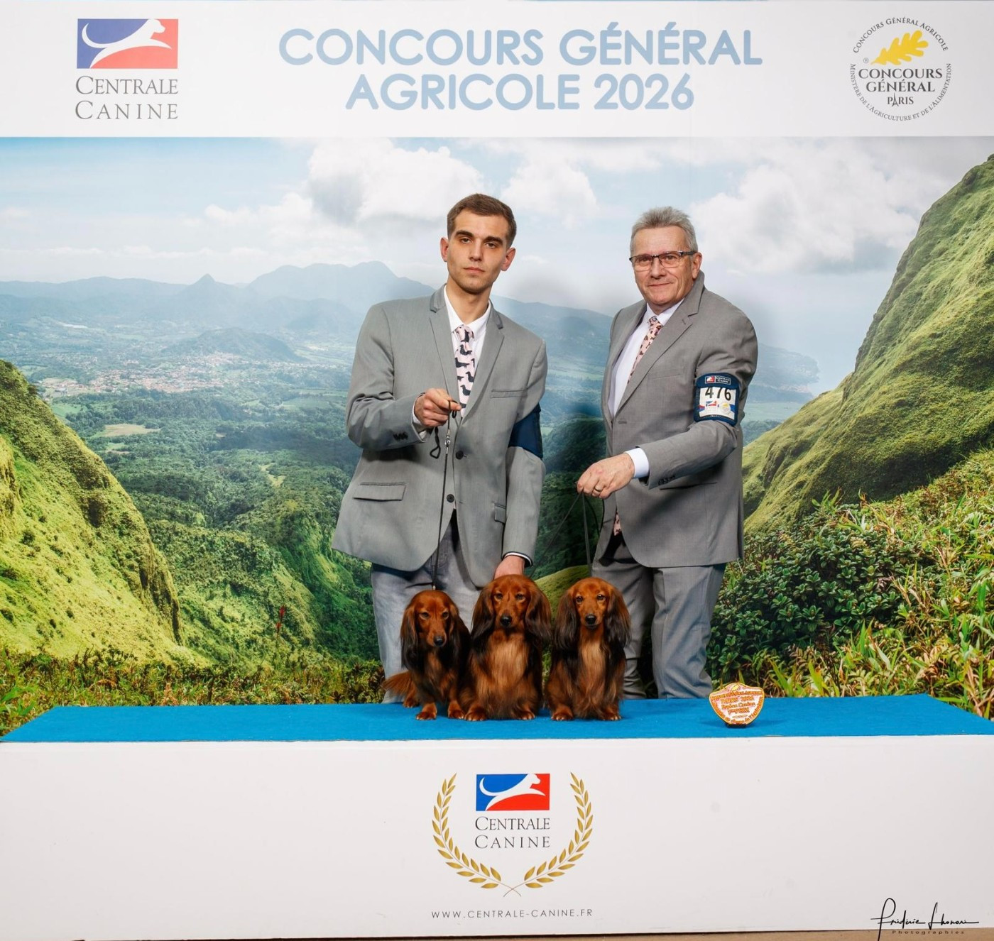 MEDAILLE D'OR AU SALON DE L'AGRICULTURE 2026 - MEILLEUR LOT DE REPRODUCTEUR